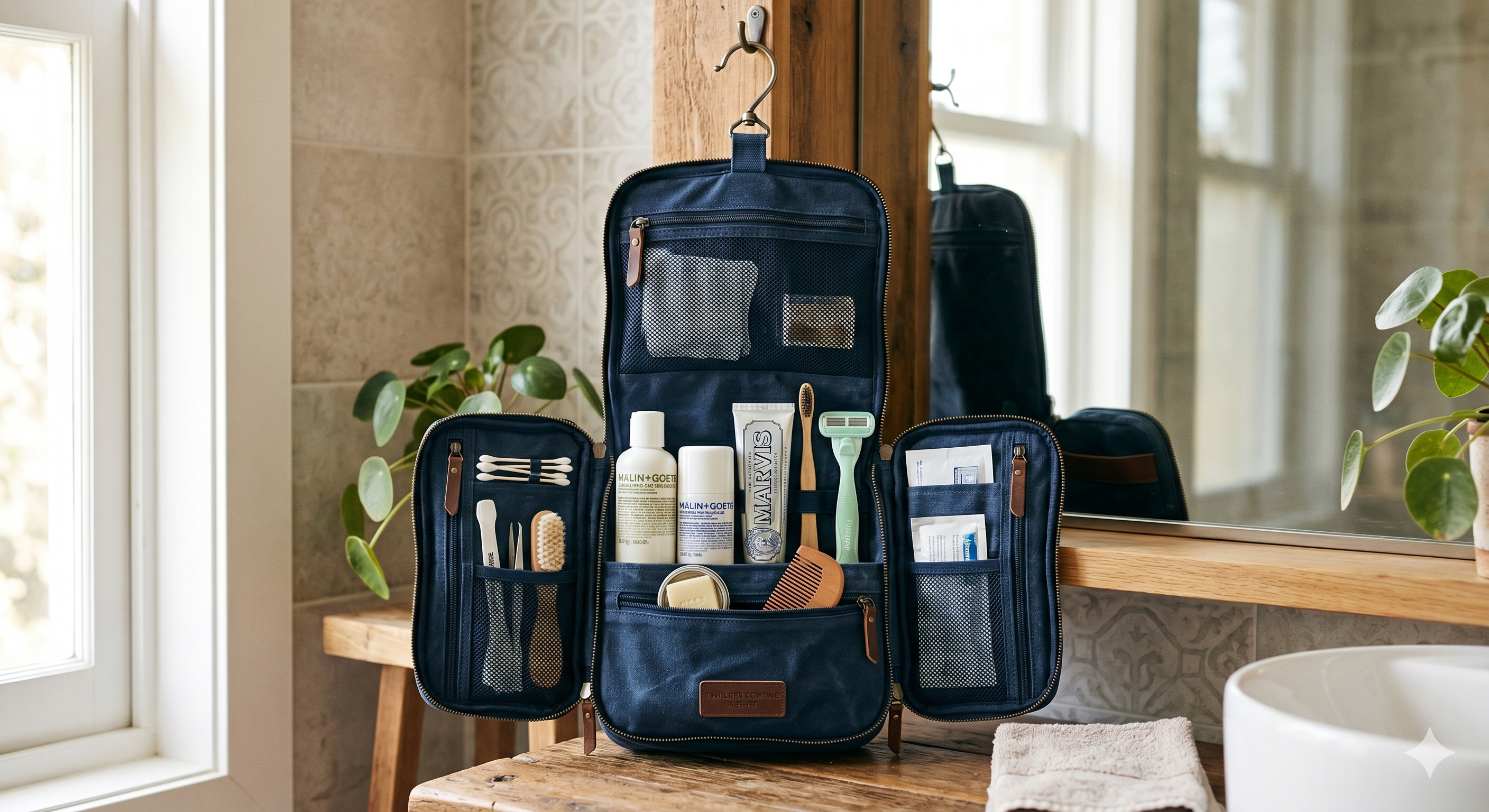 Portable Grooming & Toiletry Kit for Travel